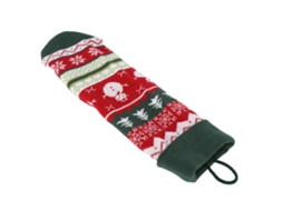 Decoração Natal Meia Criança Saco Presente Rope Verde