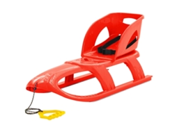 Trenó Vidaxl Vermelho Polipropileno (102.5 X 40 X 23 Cm)