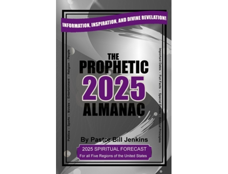 Livro The Prophetic Almanac 2025 de Bill Jenkins (Inglês)