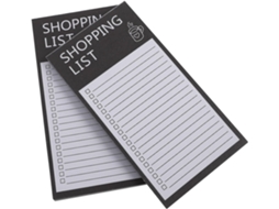 Lote De 2 Blocos-notas Destacáveis Noirs Em Papel, Sem Bavure, Para Lista De Cursos Práticos, Como Pré-sent