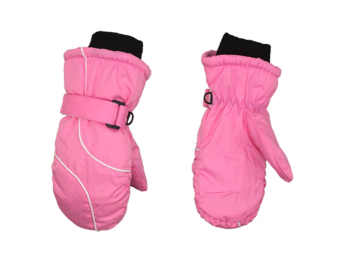 Luvas De Ski Para Crianças Meninos Meninas Mãos Quentes Inverno Impermeáveis Ao Ar Livre 4-9 Anos