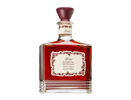 Amaretto BERTA Il 28 Di Via San Nicolao Amaro d'Erbe (0.7 L - 1 Unidade)
