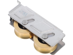 Rodízios Luxshiny Para Porta De Correr Varanda, Pacote Com 2, Aço Desi