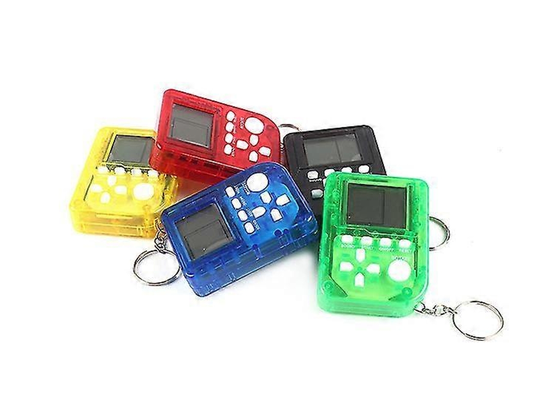 Chaveiro Aleatório De Mini Console De Videogame Portátil Tetris Presente De Natal Hengjian