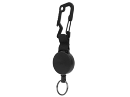 Pulseira Retratátil Chave Aço Inoxidável Antiperda