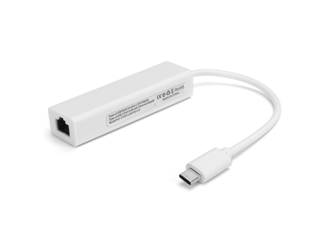 Adaptador Ethernet Rj45 LAXISCREED Usb C 100m
