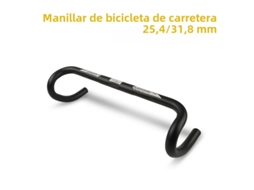 Guidão De Corrida Para Bicicleta De Estrada Ultraleve Lunje Drop Bar, Peças Para Bicicleta Com Redução De Resistênciavayotoy