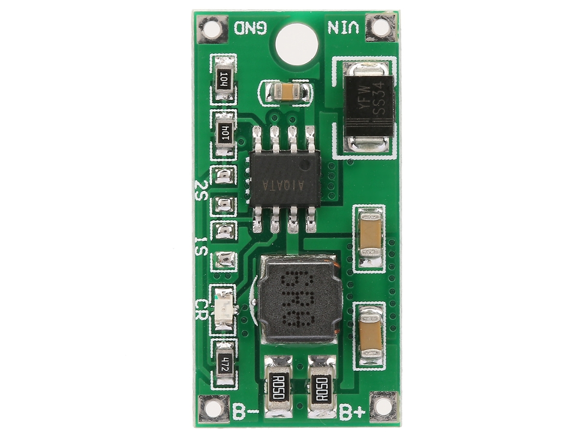 Módulo Carregador De Bateria Li-ion Lipo 1s/2s/3s 18650 Dc 5-23v Para 4.2v/8.4v/12.6v (3s-1a)