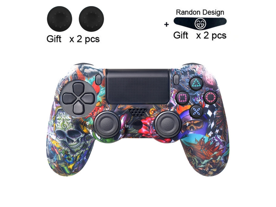 Capa Para Comando Ps4 Multicor