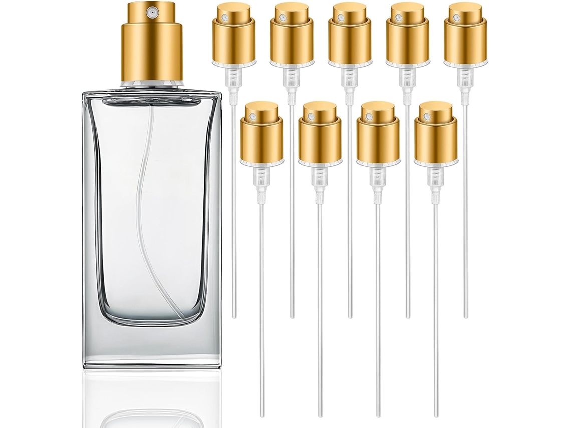 Conjunto De 10 Mini Bicos De Spray De Perfume De Plástico Compatíveis.