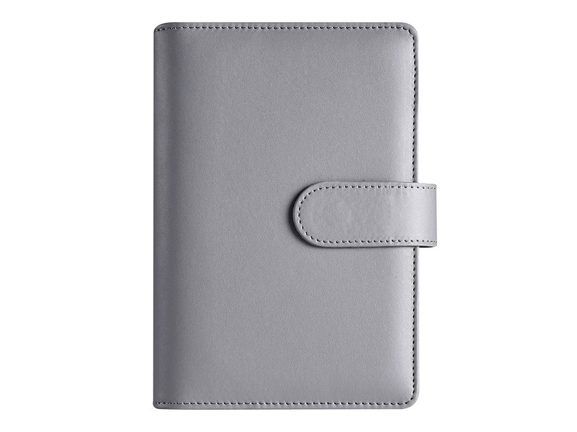 Set de regalo de lujo - Libreta gris A5 con accesorios hw-aquaforge