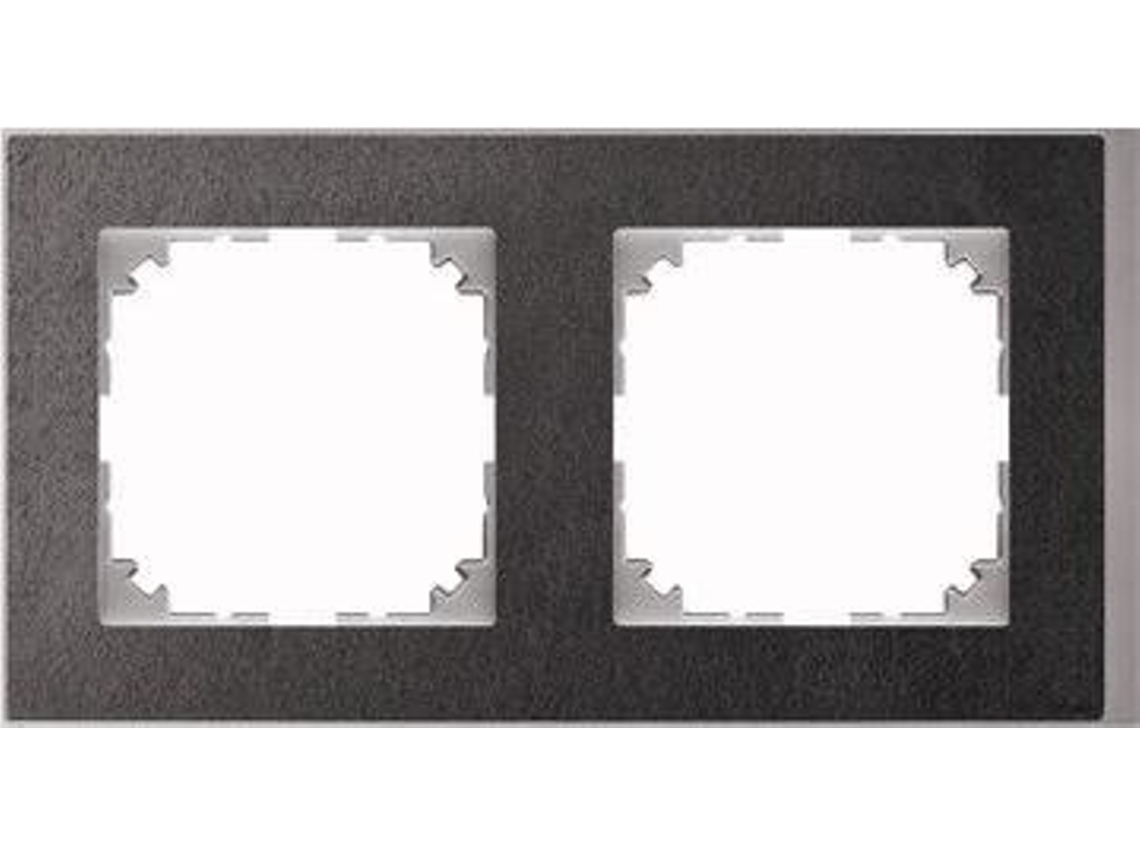 Moldura M Pure Decor ardósia/alumínio Meg4020 3669 Merten (meg4020 3669)