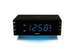 Rádio Despertador BLAUPUNKT CR55CHARGE (Preto - USB)