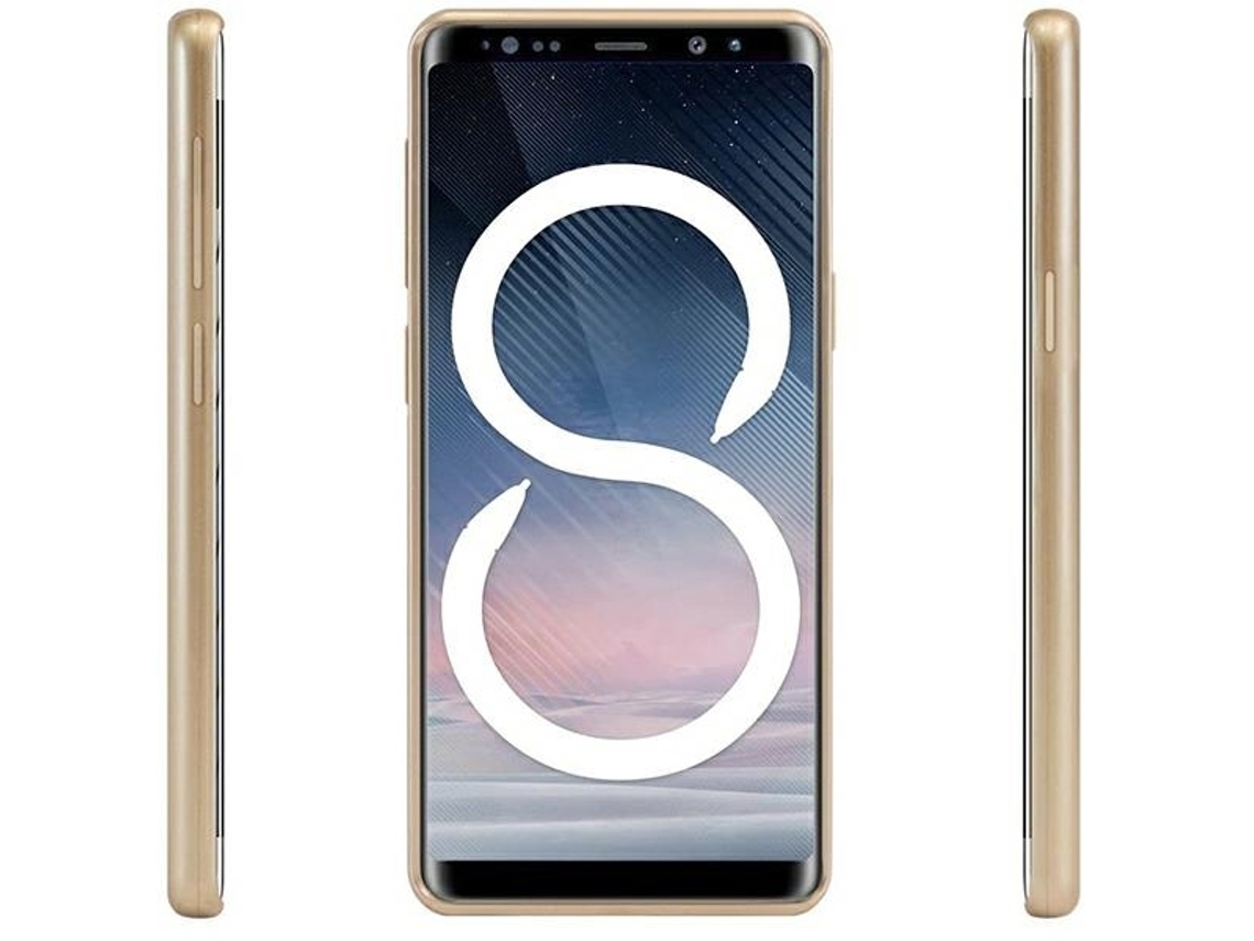 Capa para iPhone 14 Pro Max MERCURY Pele Sintética Dourado
