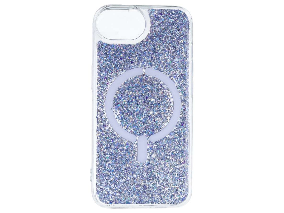 Funda ring glitter compatível com Magsafe para iPhone 17e LA CASA DE LAS CARCASAS