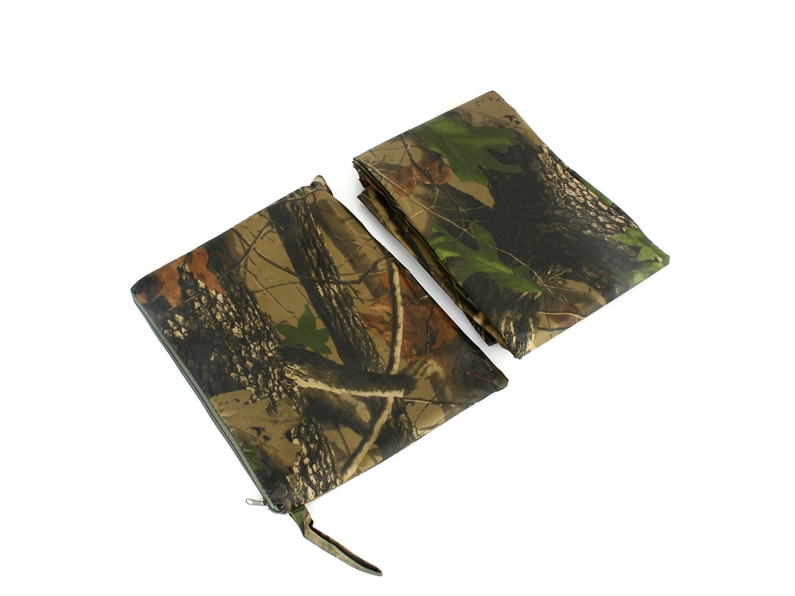 Impermeável Com Capuz Camuflado Multifuncional Para Camping, Trekking E Selva