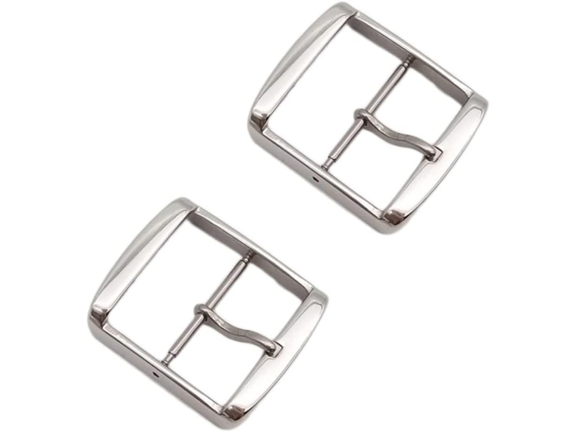 Conjunto 2 Fivelas Inoxidável Pulseira Relógio Unissex Aço GOKOCO
