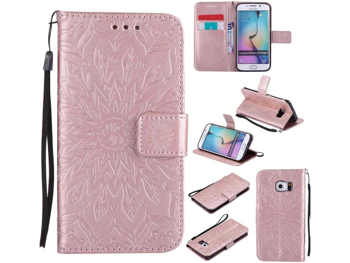 Capa Samsung Galaxy S6 Edge 5.1 HONGWE. Rosa