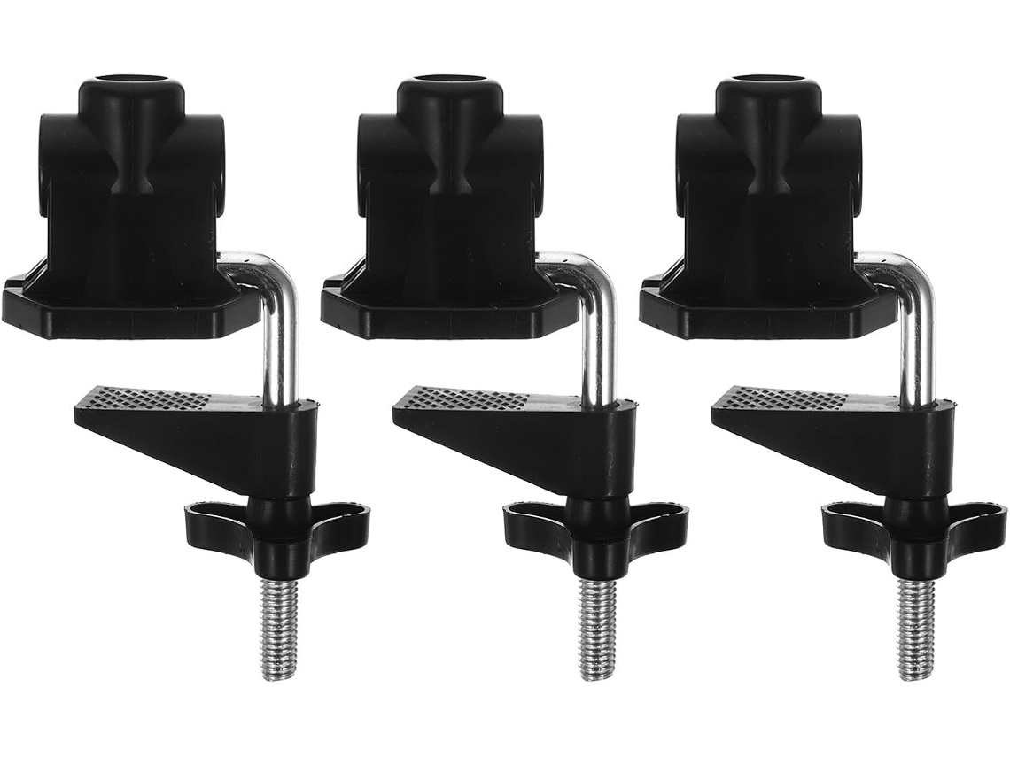 Base Fixa E Presilha Inoomp Luminária De Mesa, Clipe De Metal Em Liga Metálica Suporte Mesa, Acessórios De