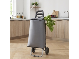 Compra e compra de compra de água impermeável no máximo. 30 kg de aço e poliéster 96 x 35 x 29 cm cinza escuro e preto [EN.CASA]