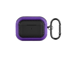 Capa protetora para fones de ouvido AirPods Pro com textura de couro. GIECY