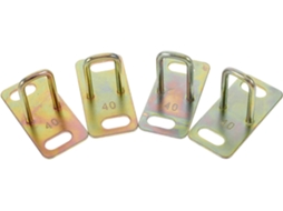 Conjunto De 4 Fivelas De Travamento Para Assento De Motocicleta Elétrica, Montagem Robusta Em Metal 5x4 Cm, Acessórios
