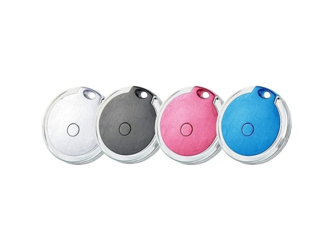 Kit Com 4 Mini Localizadores Gps Bluetooth Portáteis E Impermeáveis​​ Para Bagagem/ Crianças /animais De Estimação Máx