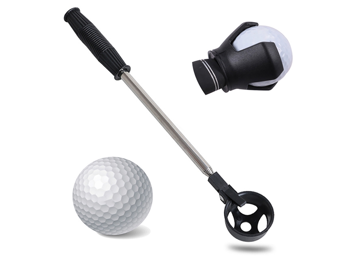 Recuperador de Pelotas Extensível de Aço Inoxidável S/MARCA