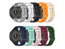 Bracelete para Garmin Venu 2 Plus Faixa de Relógio de Silicone Pequena Treliça Azul VENISYMLIS
