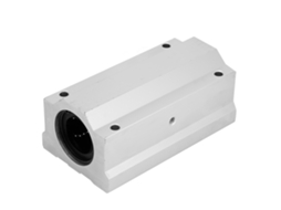 Coxim Linear Scs30luu 56mm De Liga De Alumínio Com Rolamento De Bola Para Movimento Linear