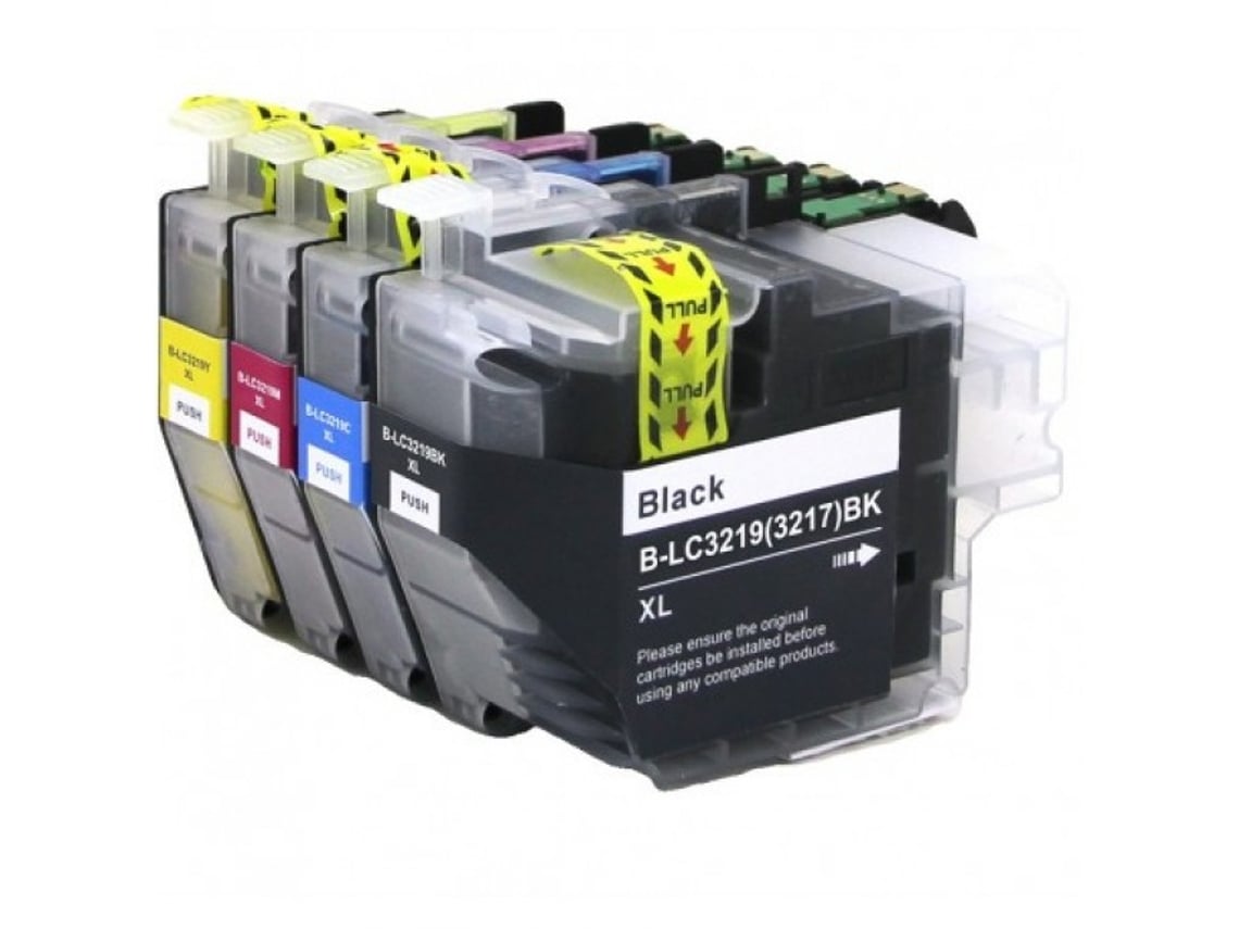 Tinteiro Compatível com  Brother Lc3219 Xl Cmyk (Pack 4)