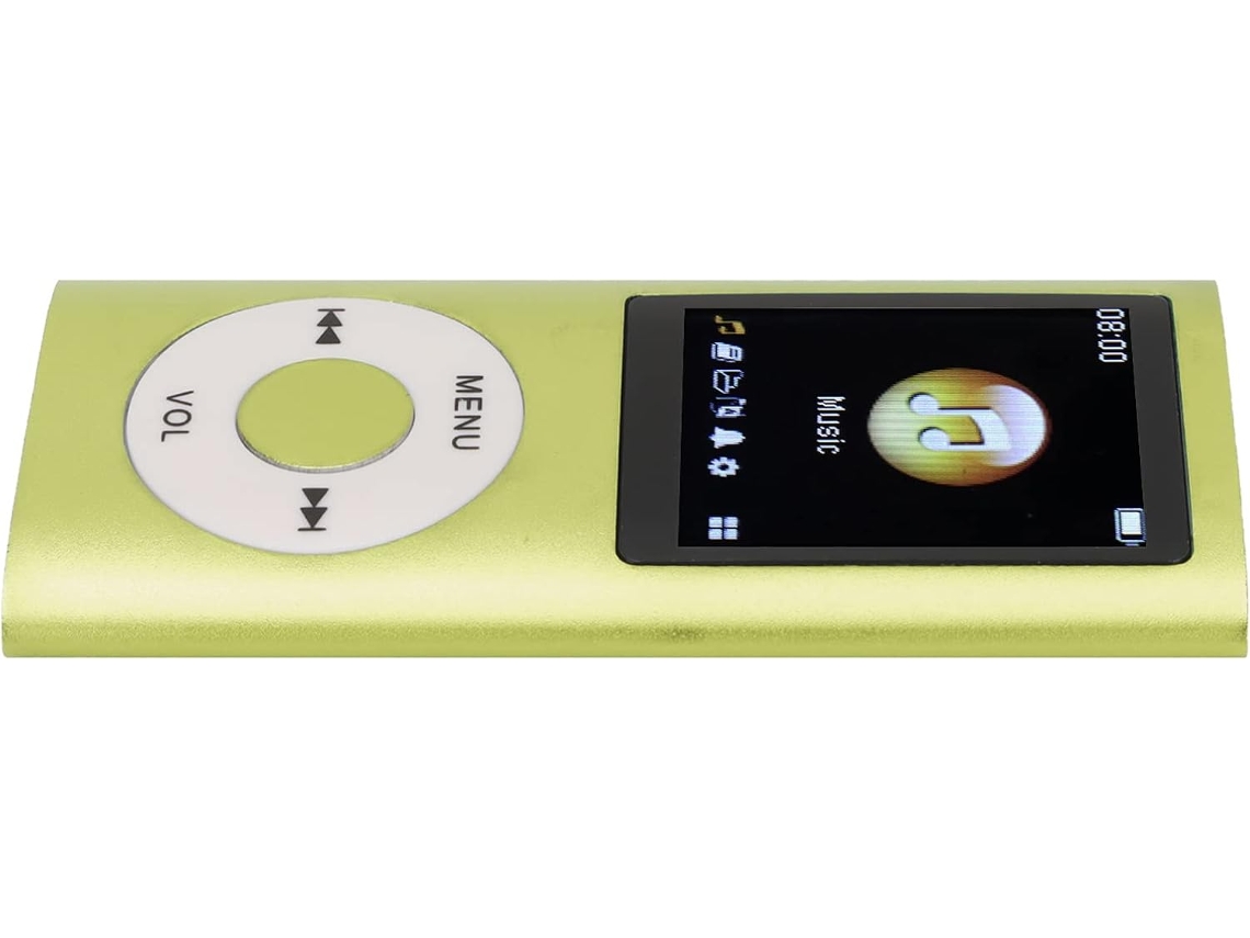 Mini Mp4 Player, Mp4 Player Em Liga De Alumínio, Som Sem Perdas, Tela Lcd Fina De 1''