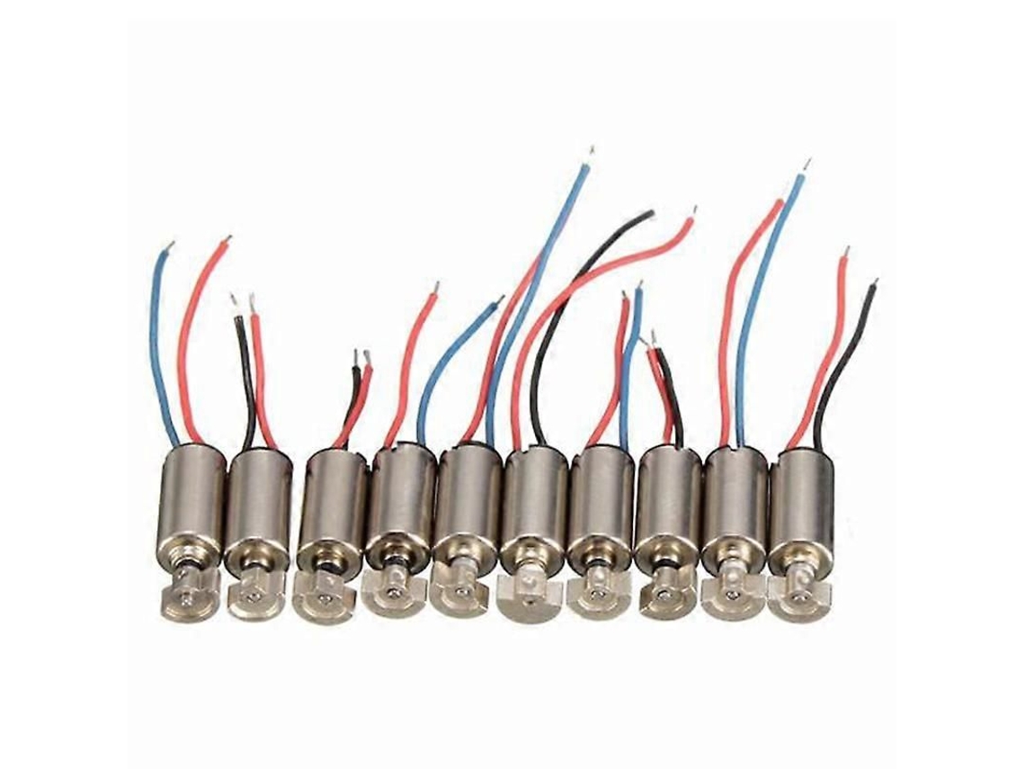 Micro Motores Vibratórios Sem Núcleo Para Celular (10 Peças)