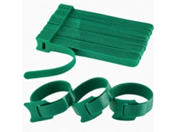 120pcs 15cm Reusable Organizador de Cabos Adjustable HENTEN HOME Verde