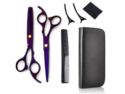 Conjunto De Tesouras Para Corte De Cabelo Tesouras Profissionais Para Corte De Cabelo, Tesouras Para Desbaste, Pentes Para Cabelo Brilvibera