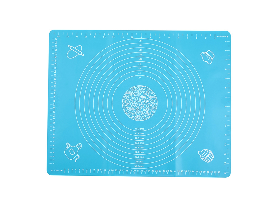 Tapete De Silicone Para Massa, Com Escala Precisa(40cm)
