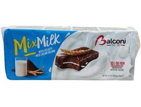 Bolo BALCONI MixMilk 10 Unidades (350 g)