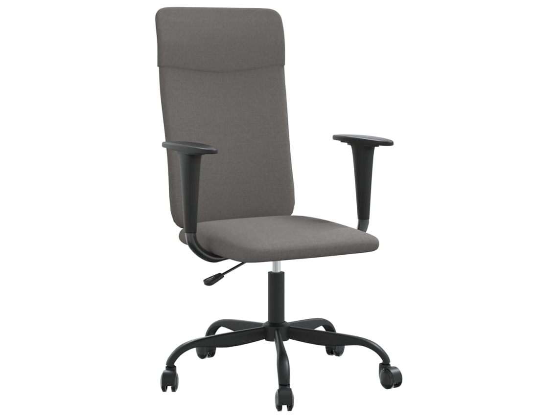 Office Chair, Office Chairs Vidaxl Cinzeto Tecido (n/a)