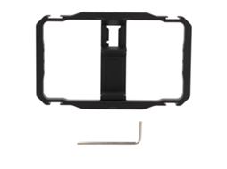 Estabilizador De Vídeo Para Smartphone, Ideal Para Filmagens E Vlogs, Com Suporte Para Tripé E Sapata Fria De 1/4".