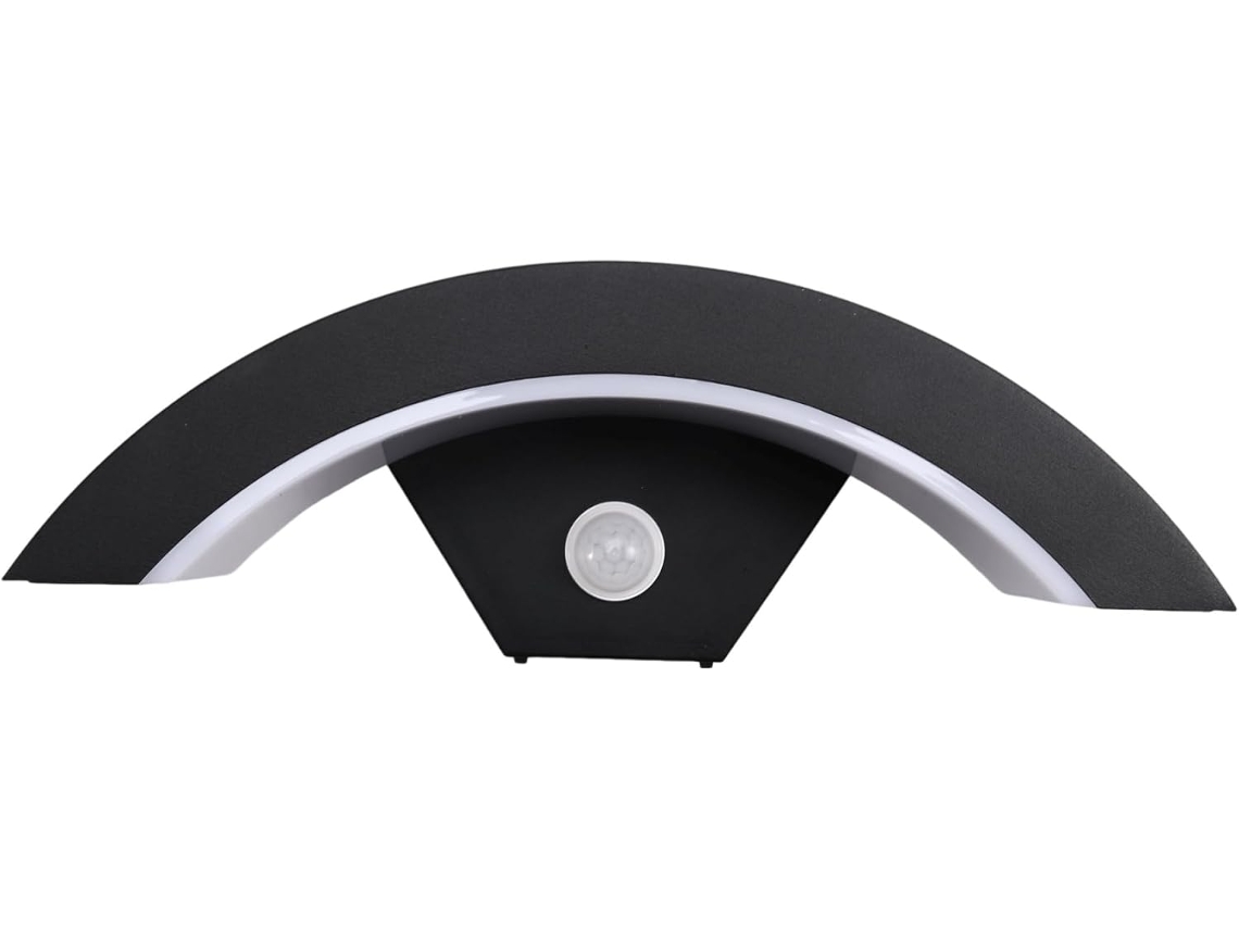 Luminária De Parede Led Externa À Prova Dágua Para Varanda, Pátio, Quintal, Corredor, Luz De Induçã Gokoco