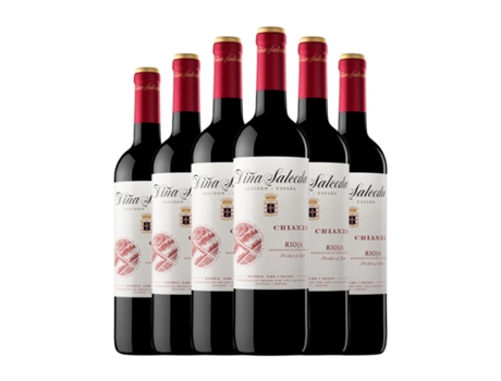 Vinho VIÑA SALCEDA Rioja Crianza (0.75 L - 6 Unidades)