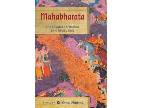 Livro Mahabharata de Krishna Dharma (Inglês - Capa Dura)