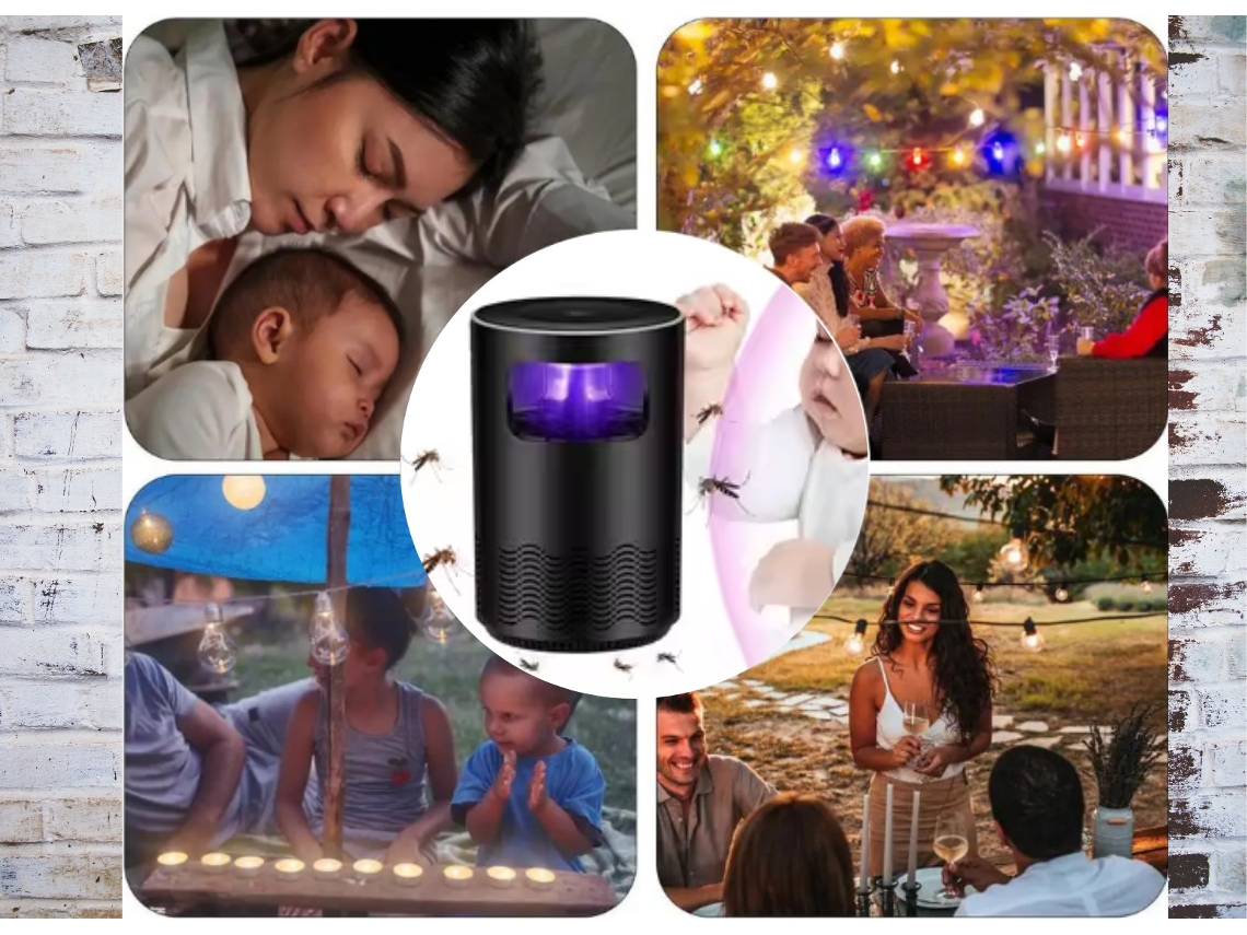Armadilha Para Moscas Para Ambientes Internos E Externos, Mata Mosquitos Com Uv Zeuxo