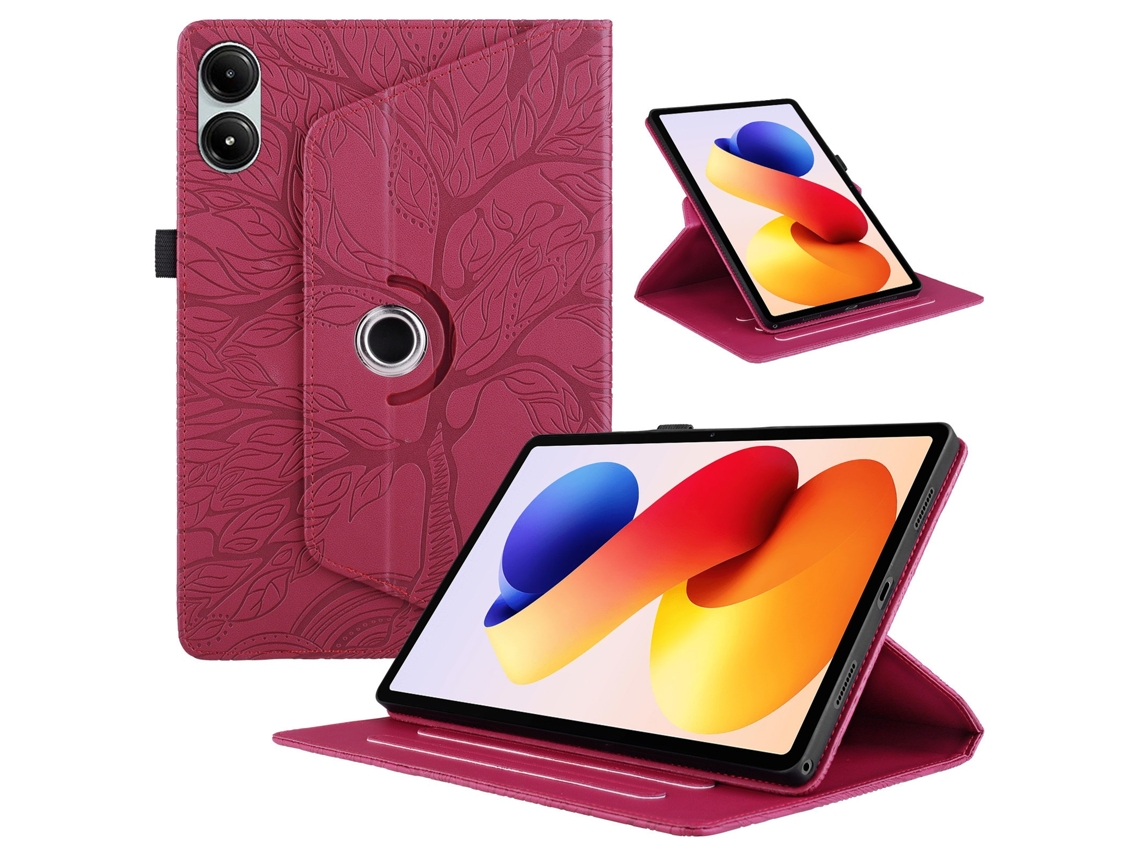 Capa Tressino Protetora Para Honor Pad X8a 2024 De 11 Polegadas Vermelho