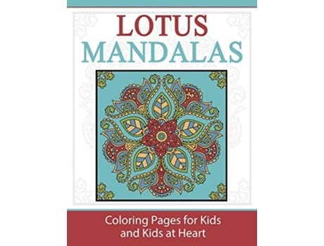 Livro Lotus Mandalas Coloring Pages For Kids And Kids At Heart De Hands-on Art History (inglês)