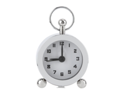 Relógio Despertador Silencioso Suave 5cm Para Crianças