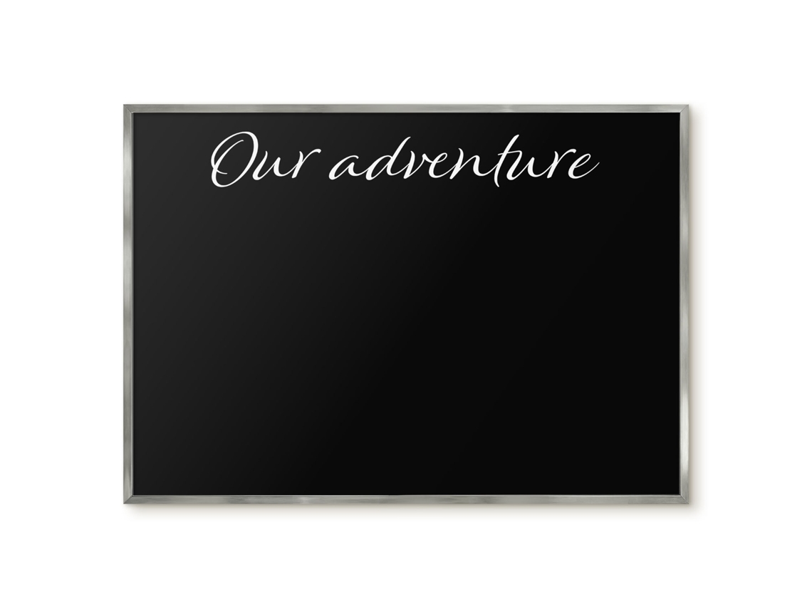 Magnetic Board Our Adventure For The Living Room Espelharte (100x70 Cm)