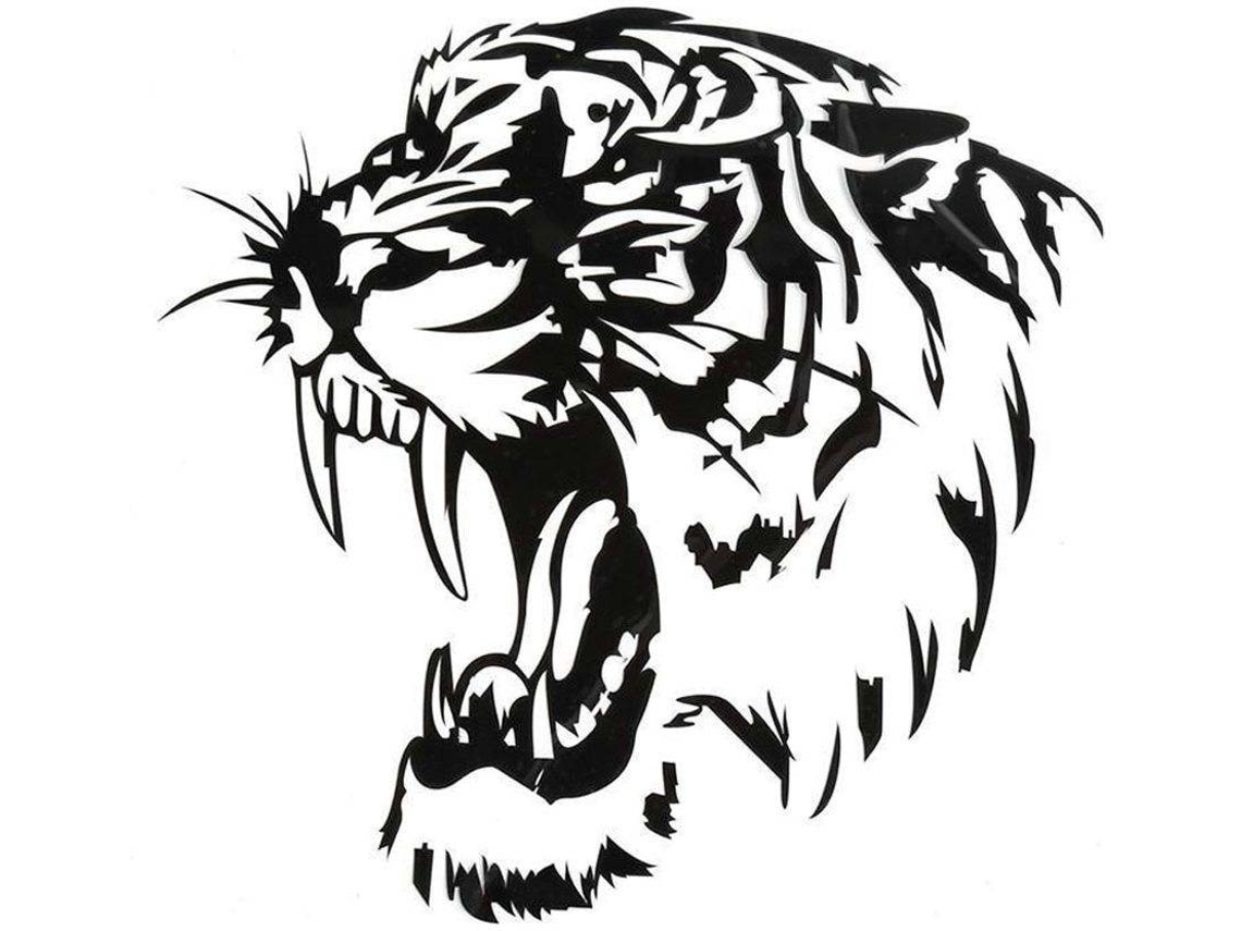 Autocolante de Parede Tigre HEAN Preto