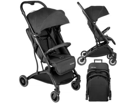 Carrinho De Bebê Guarda Chuva Para Crianças De 6 A 36 Meses, Carrinho Dobrável Em Mala, Capa De Chuva, Leve, Rodas Pequenas, Cesta Grande Moby System