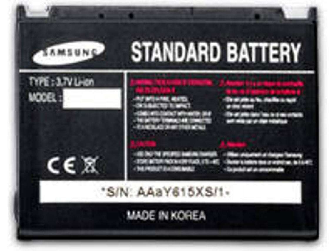 Pilhas Recarregáveis SAMSUNG Ab553446Bucstd